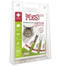 Ms. Kiss Капли (репел) для крупных кошек 3 шт.